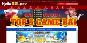 Top 5 game bài Hello88